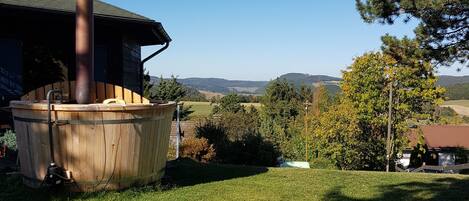 Garten und Hottub Rund um Hause