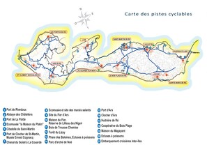 Carte des Pistes Cyclables