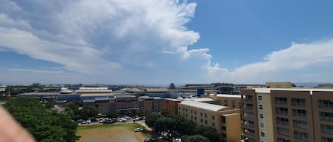 View from Pool Deck and Braai Area situated on the 4th floor (1 floor above).