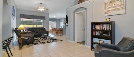 Living area from front door