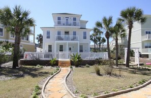 Rear View of the Home