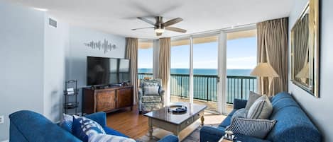 Oceanfront Living Room 