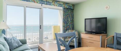 Oceanfront Living Room 