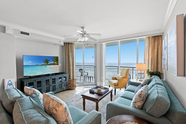 Oceanfront Living Room 
