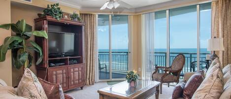 Oceanfront Living Room 