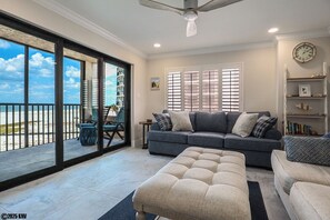 Air Conditioned, sun filled rooms are your vacation headquarters.