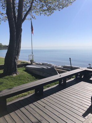 Deck looking NE to Ontario