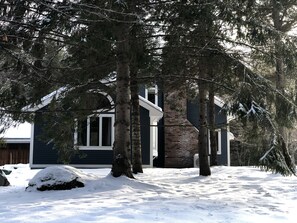 From our paved driveway.
