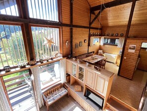 Window, Wood, Interior Design, Hardwood, House, Real Estate, Building, Beam, Ceiling, Living Room