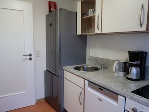 Kitchen Sink, Cabinetry, Property, Sink, Countertop, Kitchen, Tap, Kitchen Appliance, Building, Door