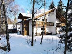 Ciel, Bâtiment, Propriété, Neige, Plante, Fenêtre, Arbre, Maison, Branche, Brindille