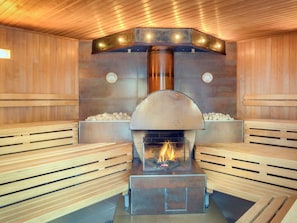 Masonry Oven, Room, Oven, Interior Design, Hearth, Wood, Ceiling, Furniture, Kitchen Appliance, Building