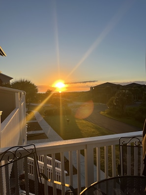 Sunrise from Sunny Spot Balcony