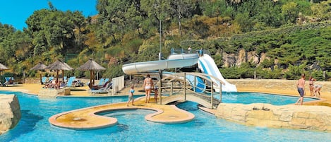 Schwimmbad, Wasserpark, Resort, Freizeit, Urlaub, Wasser, Erholung, Ferienort, Park, Sommer