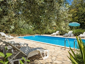 L'Eau, Plante, Meubles, Propriété, Piscine, Chaise, Ombre, Mobilier De Jardin, Arbre, Rectangle