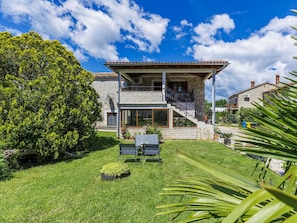 Wohngebiet, Haus, Zuhause, Hütte, Estate, Balkon, Bauernhaus, Hazienda, Vorort, Veranda