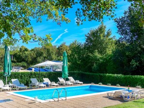 Water, Plant, Sky, Property, Swimming Pool, Tree, Azure, Cloud, Shade, Outdoor Furniture