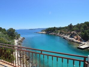 Water, Sky, Plant, Nature, Fence, Azure, Tree, Vegetation, Lake, Coastal And Oceanic Landforms