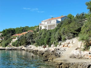 Water, Bank, River, Rock, Tree, Watercourse, Sea, Waterway, Geological Phenomenon, Coast