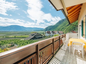 Sky, Cloud, Property, Building, Plant, Mountain, Wood, Chair, Porch, Tree
