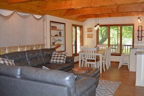 Living Room and Dining Area