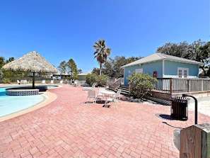 Pool area