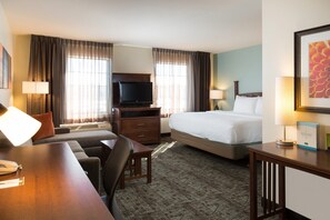 Enjoy the warm and cozy decor.