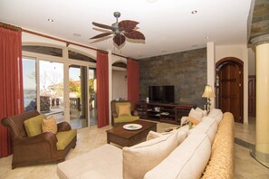 Living Room with Ocean Views