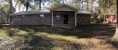 Back Yard facing 3121.