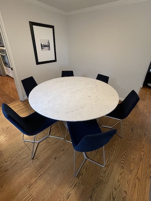 Dining for up to 8
