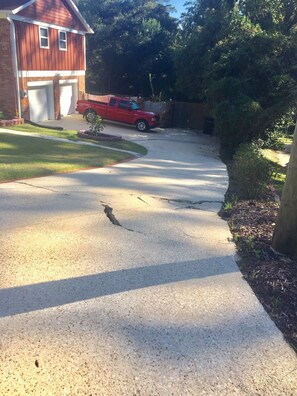 Off the street parking available in driveway.  Steep driveway.