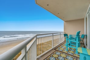 Private Oceanfront Balcony