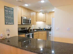 This Condo Has a Updated Fully Stocked Kitchen