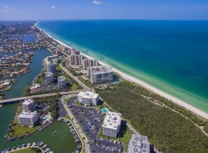 The Condo is also steps away from the north access of Vanderbilt Beach