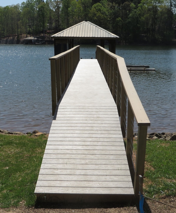 View of Fixed Pier and Floating Dock