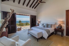 Master bedroom with King bed
