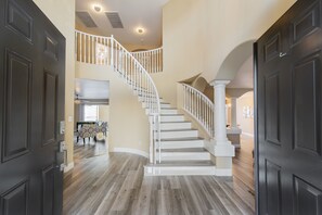 The very first view when you step into the home!