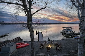 Enjoy the private 60-foot dock, with complimentary kayaks and life vests