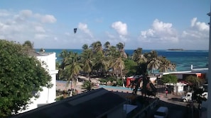 Vue sur la plage/l’océan