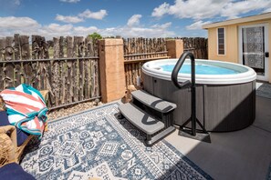 New hot tub! Sauna forthcoming - stay tuned!