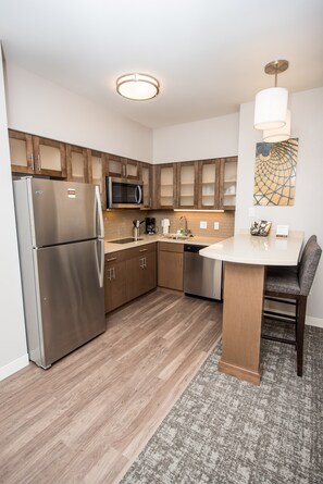 Prepare meals in the comfort of your very own fully-equipped kitchen.