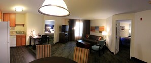 You will love the bright and open-concept living space, perfect for relaxing after a great day.