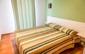 The master and second bedroom feature a luxurious double bed each