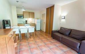 Relax in the beautiful and spacious open-concept living room.