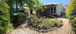 Garden in bloom.