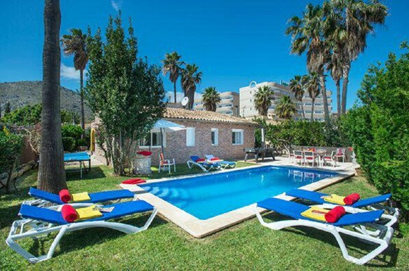 Villa with private pool in Puerto de Alcudia