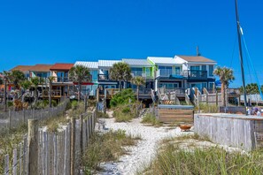 View from the beach