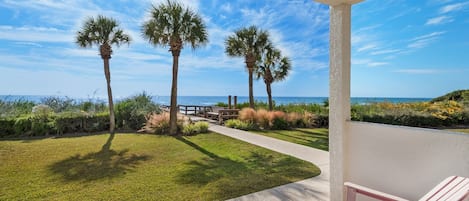 Palms C5 Patio and Gulf Views