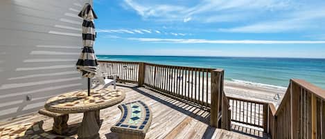 Sun n Surf Gulf Front Deck