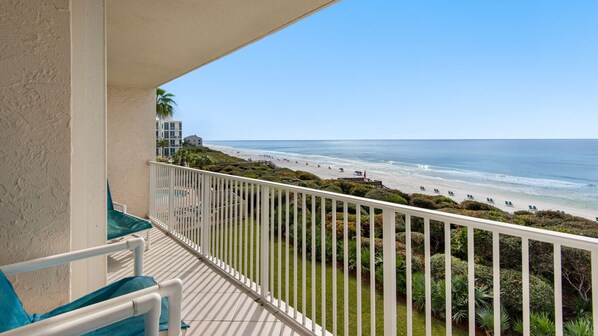 BeachCrest 306 Balcony and Views